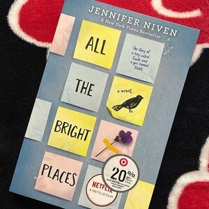🩵All the Bright Places by Jennifer Niven Paperback Book